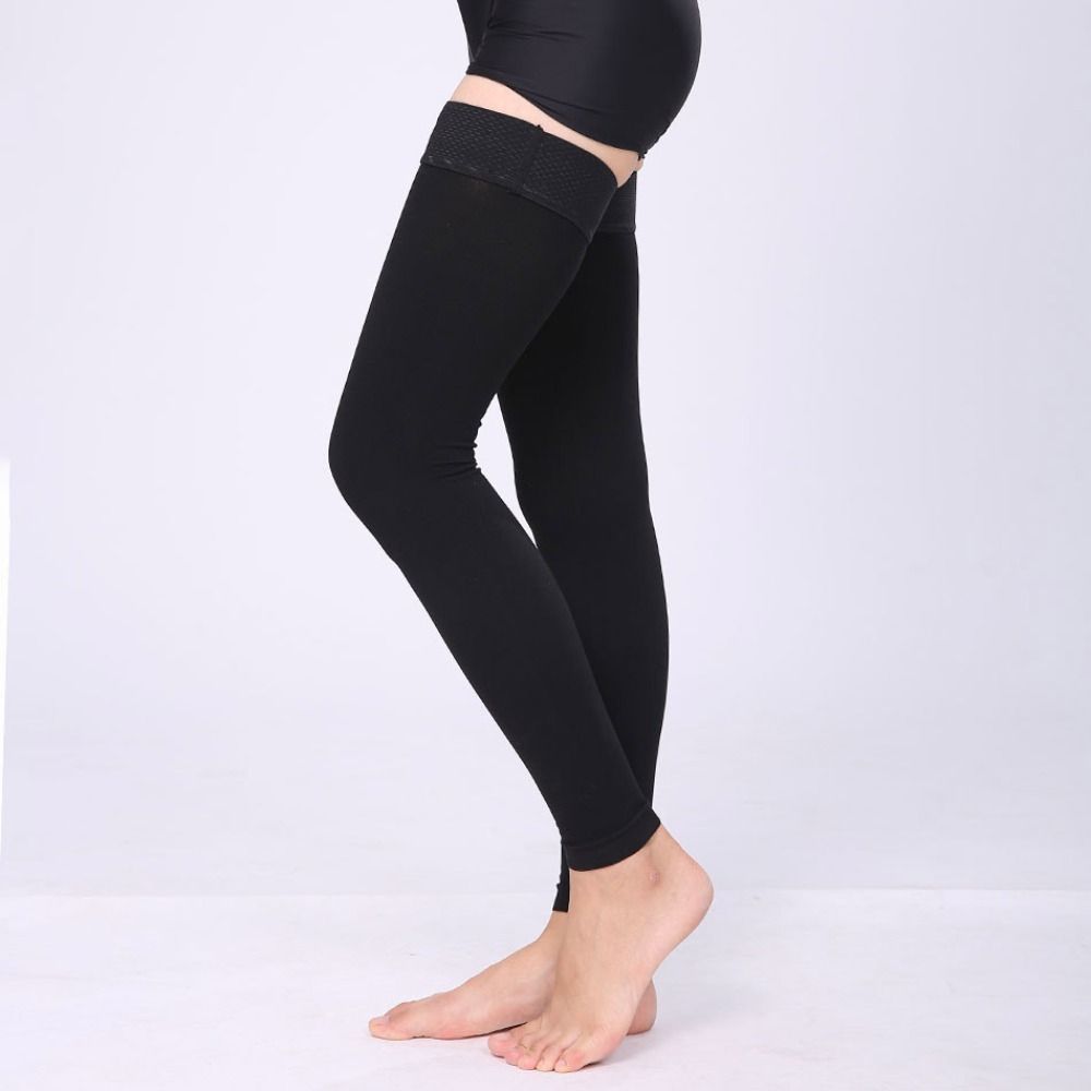 ถุงน่องกระชับต้นขาแบบเปิดนิ้วเ - Compression Sock Medical บทวิจารณ์และราคา