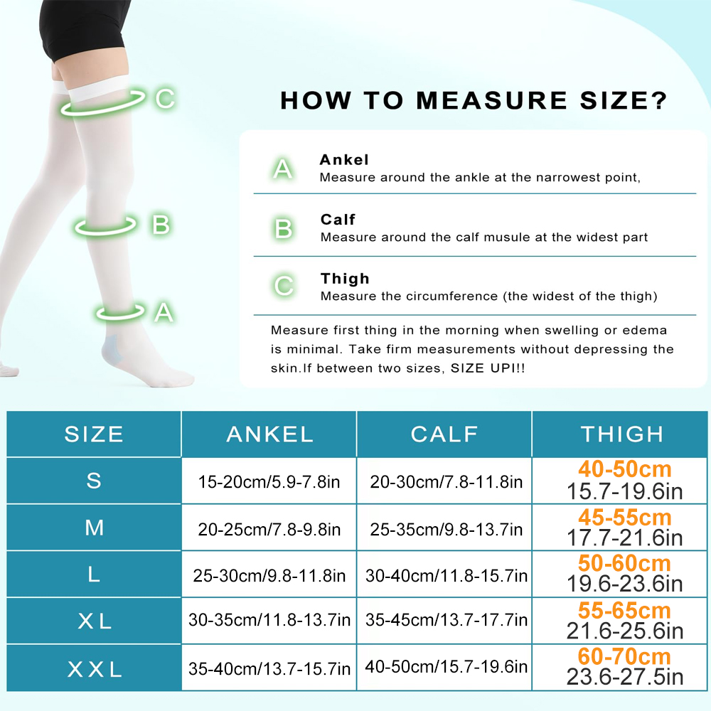 1คู่T.E.D. Anti Embolism ถุงน่ - Compression Sock Medical บทวิจารณ์และราคา